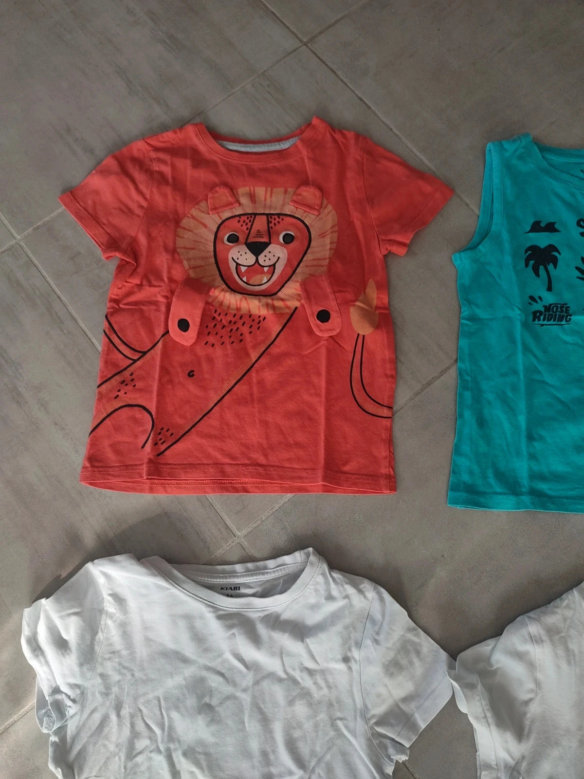 Lot de 8 camisetas de manga corta para niño de 8 años – photo 8